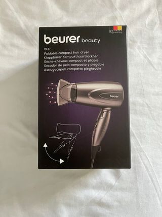 Secador pelo Beurer HC 17 plegable SIN ESTRENAR