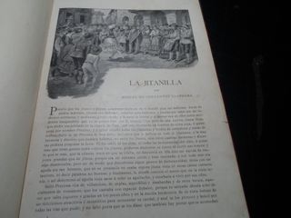 Libro antiguo: Cervantes - Cuentos