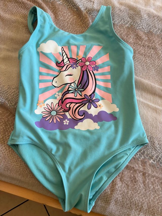 Costume da bagno bambina unicorno