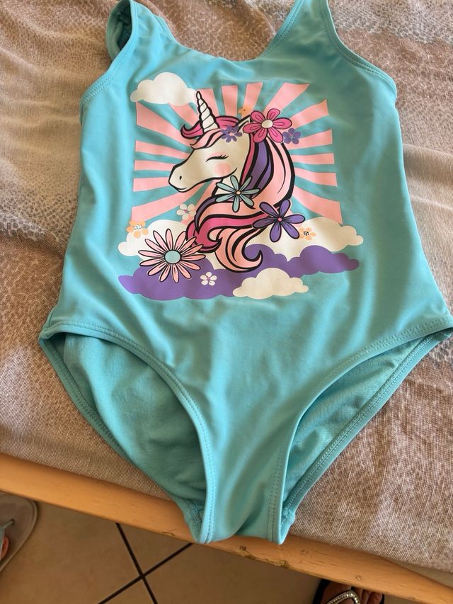 Costume da bagno bambina unicorno