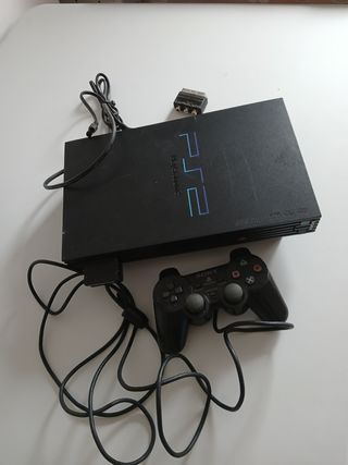 PS2 (PlayStation 2) negra en buen estado