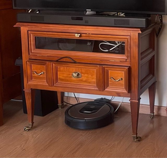 Mueble TV madera maciza