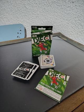 Gioco di calcio di carte Dieci 
