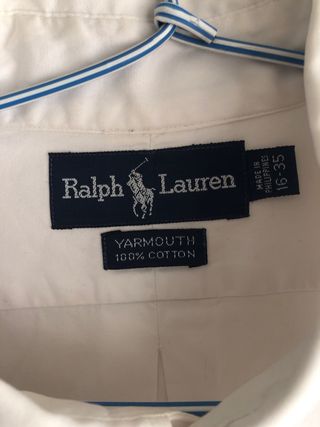 Camisa Ralph Lauren blanca