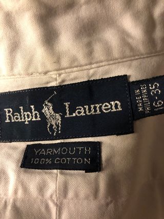 Camisa Ralph Lauren blanca
