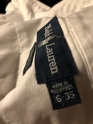 Camisa Ralph Lauren blanca