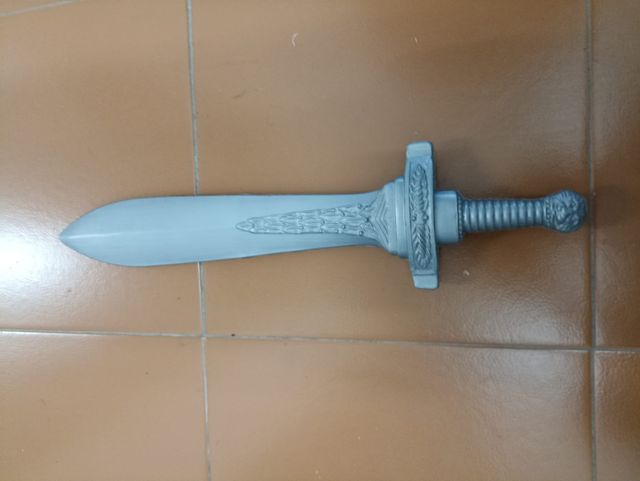 Espada plástico disfraz ideal feria franca
