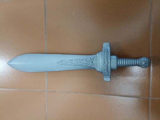 Espada plástico disfraz ideal feria franca