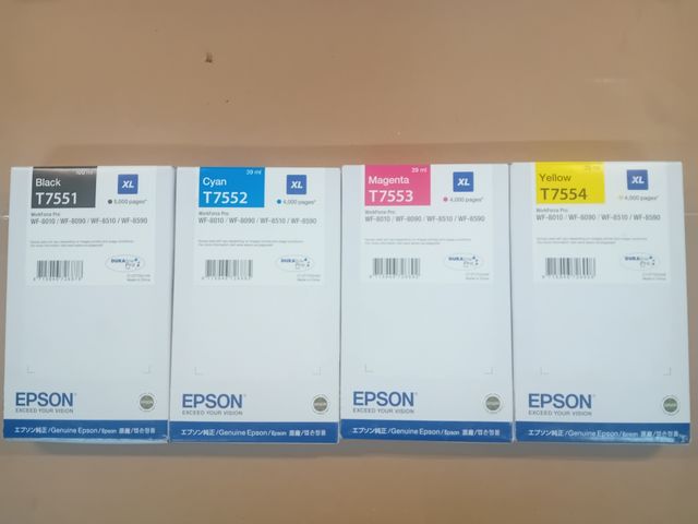 Tintas Epson T7551 WF-8590 nuevas