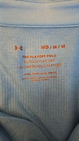 Polo Under Armour M Azul