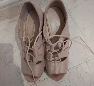Sandalias Catwalk beige, talla 36