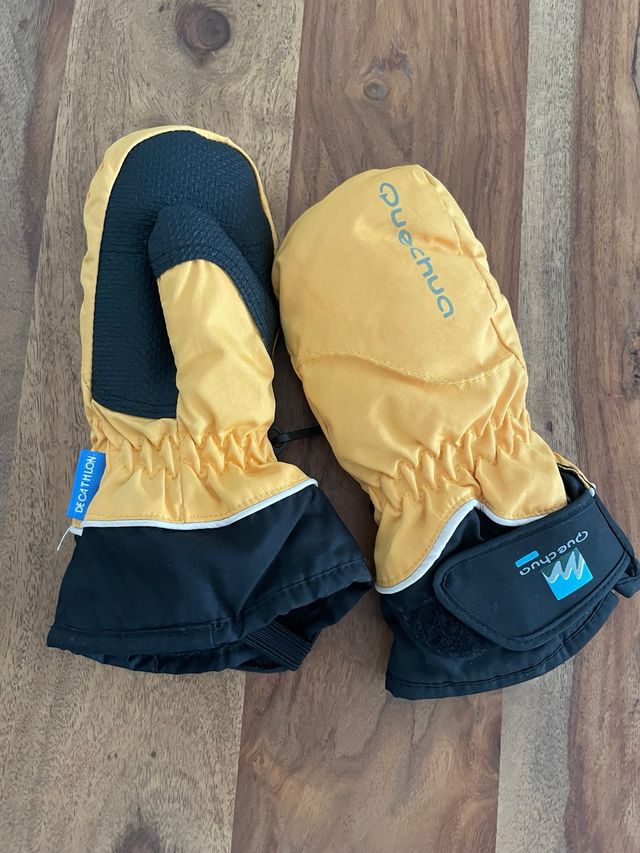 Manoplas nieve niño Quechua