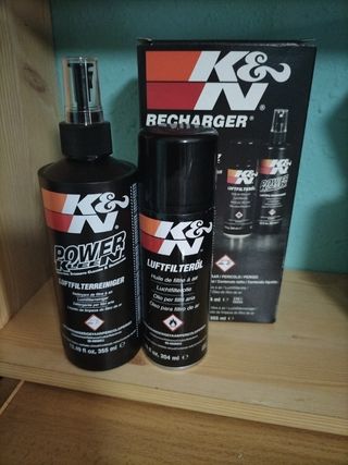 Kit limpieza filtro K&N