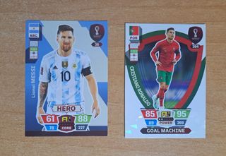 Cartas Messi & Ronaldo FIFA