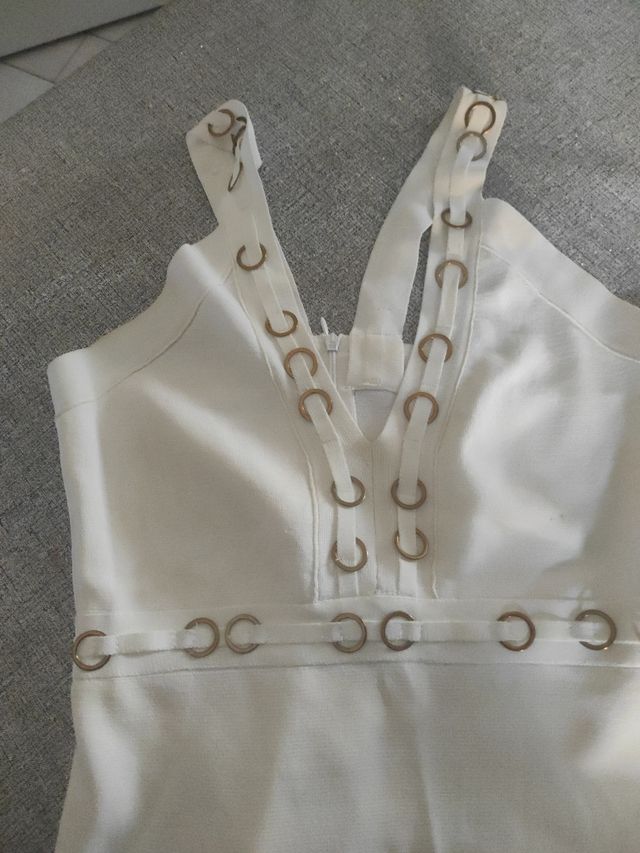 Body elasticizzato bianco