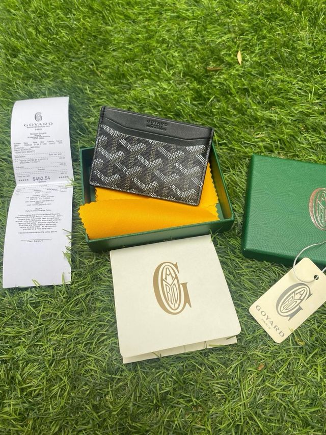 Tarjetero Goyard - Negro/Verde