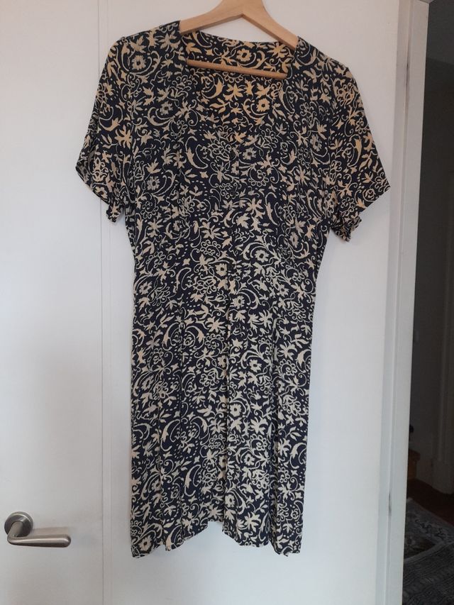 Vestido vintage floral