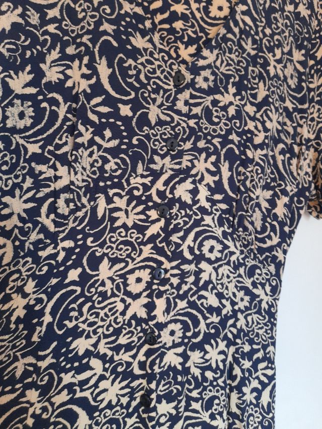 Vestido vintage floral