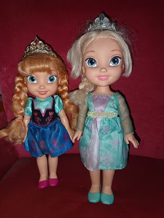 Muñecas Frozen Anna y Elsa