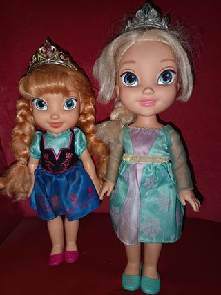 Muñecas Frozen Anna y Elsa