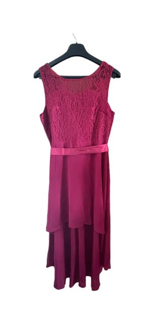 Vestido fiesta rojo