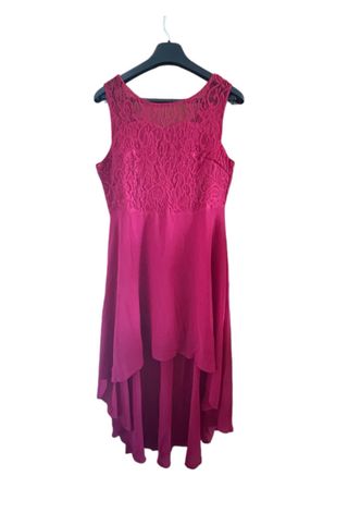 Vestido fiesta rojo