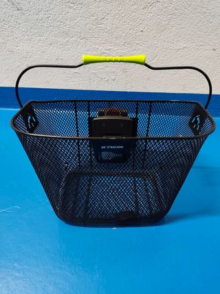 Cesta bici manillar - negra