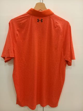 Polo Under Armour Rojo - Coral Talla M