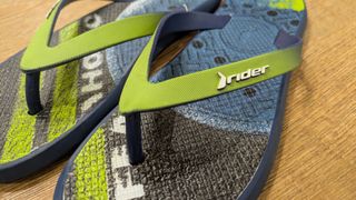 Chanclas Rider - Azul y Verde Talla 36