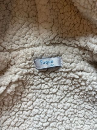 Abrigo bebé 12 meses - beige