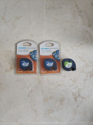 Cintas Dymo LetraTag - 3 uds.