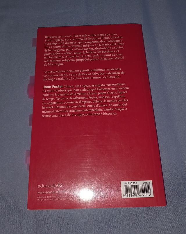 Libro Diccionari per a Ociosos