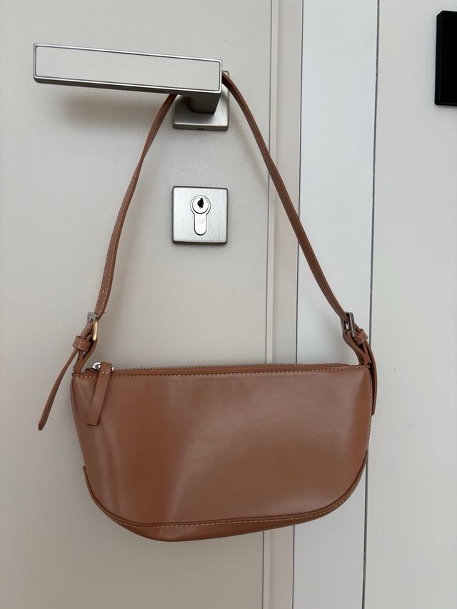 Bolso bandolera Mango marrón