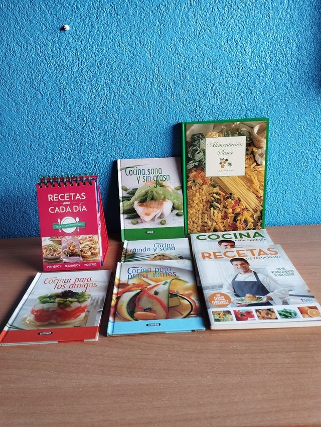 Lote libros cocina