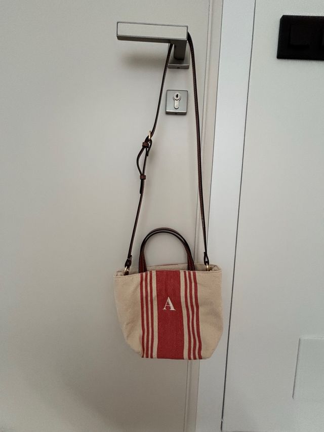 Bolso bandolera personalizado letra A