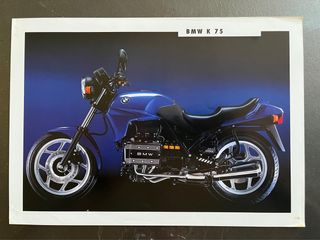 Depliant BMW K75: Motocicletta