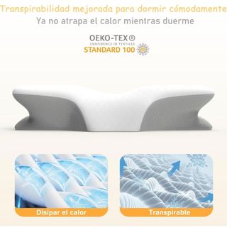 NUEVA‼️ Almohada Cervical Ergonómica