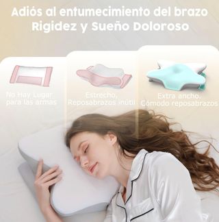 NUEVA‼️ Almohada Cervical Ergonómica