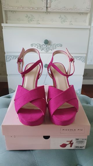 Sandalias rosas