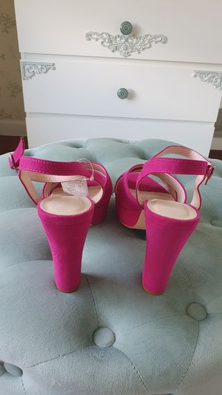 Sandalias rosas