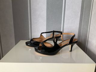 Sandalias negras fiesta talla 37