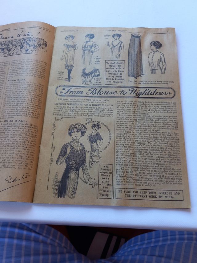 Revista Mujer Semanal Antigua