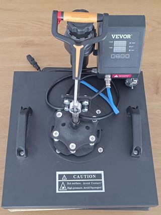 Prensa VEVOR sublimación 38x38cm