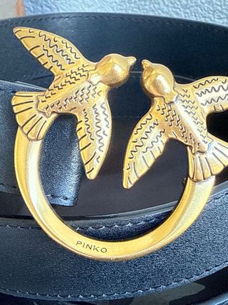 Cintura Pinko - nera con fibbia oro