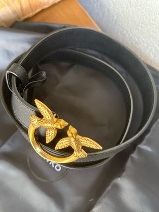 Cintura Pinko - nera con fibbia oro