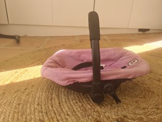 Cuna Chic 2000 rosa para muñecas.