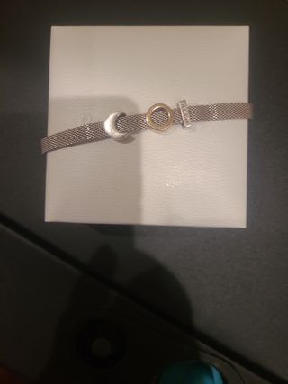 Pulsera Pandora - Oro y Plata