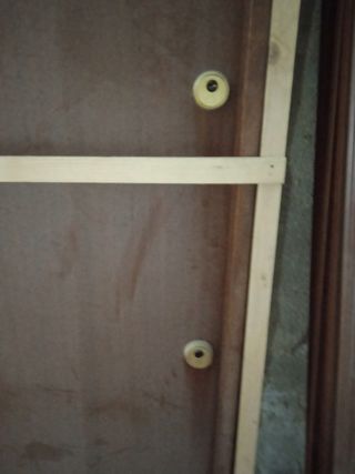 Puerta interior madera maciza