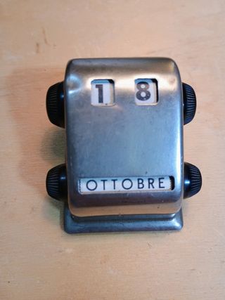Calendario perpetuo vintage