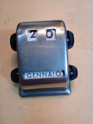 Calendario perpetuo vintage